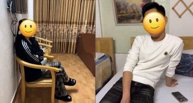 Lộ clip sex anh chủ shop và 2 em nhân viên